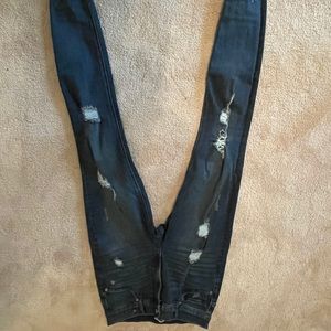 Express dark wash jeans